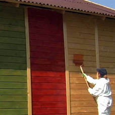 Краска для деревянных фасадов